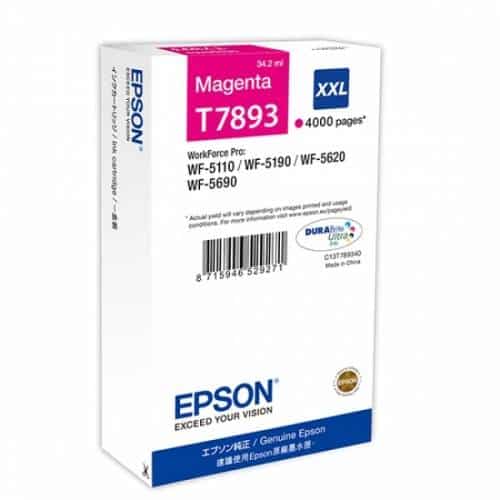 Epson C13T789340/T7893XXL Ink cartridge magenta extra High-Capacity XXL, 4K pages 34.2ml for Epson WF 5110