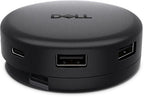 DELL DA326 Wired USB 3.2 Gen 1 (3.1 Gen 1) Type-C Black