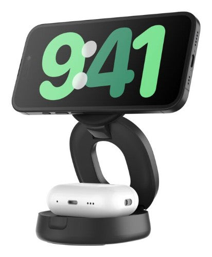 Belkin WIZ035MYBK mobile device charger Smartphone, Headset Black USB Wireless charging Fast charging Indoor