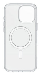 OtterBox Symmetry Series Clear for MagSafe + Premium Glass + Fast Charge Wall Charger USB-C 30W Type G for Apple iPhone 16 Pro Max