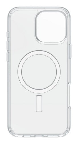 OtterBox Symmetry Series Clear for MagSafe + Premium Glass + Fast Charge Wall Charger USB-C 30W Type G for Apple iPhone 16 Pro Max