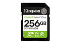 Kingston Technology 256GB SDXC Canvas Select Plus Gen3 150MB/s C10 UHS-I U1 V10