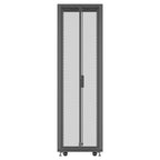 Vertiv VR Rack VR3100 rack cabinet 42U Freestanding rack Black, Transparent