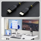StarTech.com HDMI21-CBL-SLIM-2M HDMI cable HDMI Type A (Standard) Black