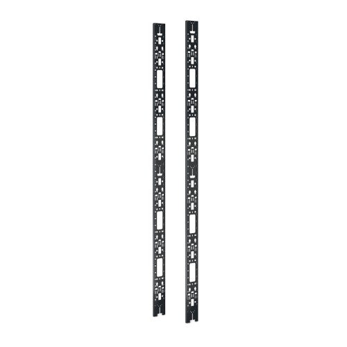 APC NetShelter Cable Management, Vertical Cable Manager, for NetShelter SX 42U, Set of 2, Black, 117 x 1930 x 130 mm