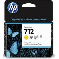 HP 3ED69A/712 Ink cartridge yellow 29ml for HP DesignJet T 200