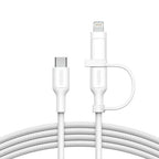 Belkin BoostCharge Pro USB cable USB 2.0 1.5 m USB C USB C/Lightning White
