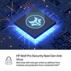 HP EliteBook 6 G1q 14 inch Notebook Next Gen AI PC Wolf Pro Security Edition Copilot+ PC Qualcomm Snapdragon X1P-42-100 Laptop 35.6 cm (14") WUXGA 64 GB LPDDR5x-SDRAM 1 TB SSD Wi-Fi 7 (802.11be) Windows 11 Pro Silver