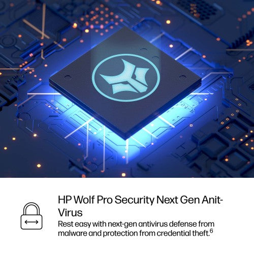 HP EliteBook 6 G1q 14 inch Notebook Next Gen AI PC Wolf Pro Security Edition Copilot+ PC Qualcomm Snapdragon X1P-42-100 Laptop 35.6 cm (14") WUXGA 64 GB LPDDR5x-SDRAM 1 TB SSD Wi-Fi 7 (802.11be) Windows 11 Pro Silver