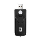 Adesso SCR-200 smart card reader Indoor USB USB 2.0 Black