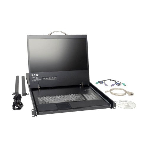 Tripp Lite B070-008-19 NetCommander 8-Port Cat5 1U Rack-Mount Console KVM Switch with 19-in. LCD