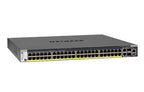 NETGEAR GSM4352PA Managed L2/L3/L4 Gigabit Ethernet (10/100/1000) Power over Ethernet (PoE) 1U Black