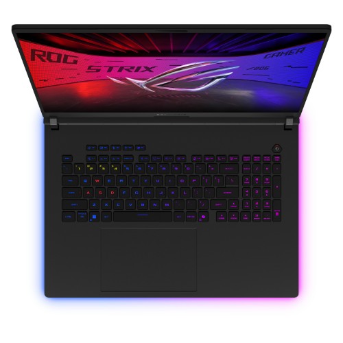 ASUS ROG Strix SCAR 18 G835LW-SA020W Intel Core Ultra 9 275HX Laptop 45.7 cm (18") WQXGA 32 GB DDR5-SDRAM 2 TB SSD NVIDIA GeForce RTX 5080 Wi-Fi 7 (802.11be) Windows 11 Home Black