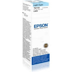 Epson C13T67354A/T6735 Ink bottle light cyan, 1.8K pages 70ml for Epson L 800