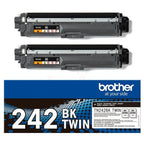 Brother TN-242BKTWIN Toner-kit black twin pack, 2x2.5K pages ISO/IEC 19798 Pack=2 for Brother HL-3142