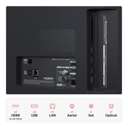 LG OLED48G56LS.AEK TV 121.9 cm (48") 4K Ultra HD Smart TV Wi-Fi Black