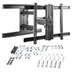 StarTech.com TV Wall Mount for up to 80 inch (110lb) VESA Mount Displays - Low Profile Full Motion Universal TV Wall Mount Bracket - Heavy Duty Adjustable Tilt/Swivel Articulating Arm