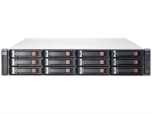 Hewlett Packard Enterprise MSA 1040 2-port Fibre Channel Dual Controller LFF Storage disk array Rack (2U)