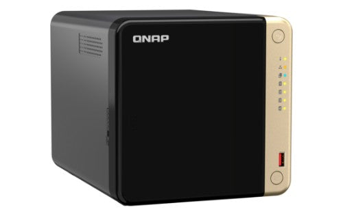 QNAP TS-464-4G NAS/storage server Tower Intel® Celeron® 4 GB DDR4 0 TB QNAP QTS Black