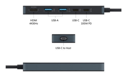 Targus HyperDrive Wired Dock Black
