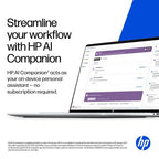 HP OmniBook 5 NGAI OmniBook 5 Next Gen AI 14-he0001na Copilot+ PC Snapdragon X1-26-100 Laptop 35.6 cm (14") 2K 16 GB LPDDR5x-SDRAM 512 GB SSD Wi-Fi 6E (802.11ax) Windows 11 Home Silver