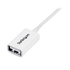 StarTech.com 1m White USB 2.0 Extension Cable A to A - M/F