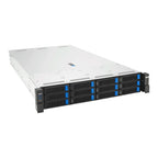 ASUS RS720A-E13-RS12U Socket SP5 Rack (2U) Black, Silver