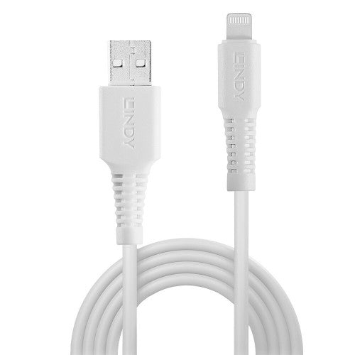 Lindy 3m USB to Lightning Cable, White