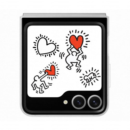 Samsung EF-ZF741CWEGWW mobile phone case 17 cm (6.7") Cover White
