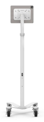 Compulocks Universal Invisible Mount Medical Rolling Cart White