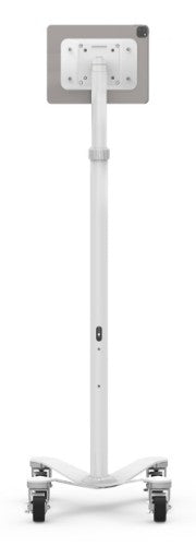 Compulocks Universal Invisible Mount Medical Rolling Cart White