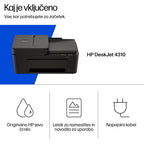 HP DeskJet 4310 Wireless All-in-One Color Printer, Instant Ink