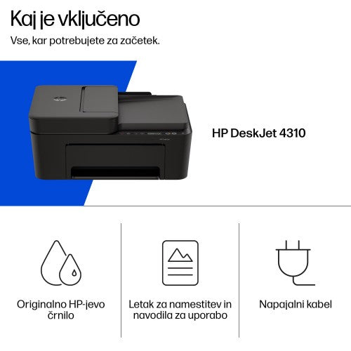 HP DeskJet 4310 Wireless All-in-One Color Printer, Instant Ink