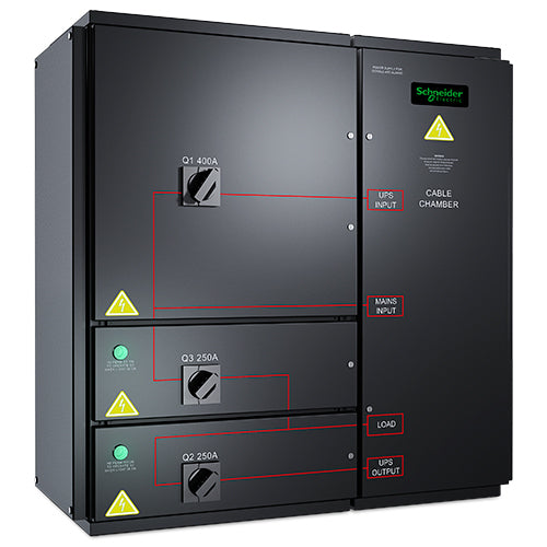 APC SYMMETRA PX 96/160KW WALL-MOUNTED MAINTENANCE BYPASS PANEL, 400V