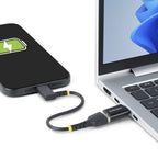 StarTech.com USB-C to USB-A Adapter, USB 5Gbps, 3A, USB-C Male to USB-A Female Converter, Durable Metal Housing - Thunderbolt Compatible