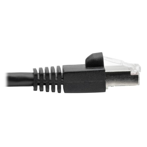 Tripp Lite N262-006-BK Cat6a 10G Snagless Shielded STP Ethernet Cable (RJ45 M/M), PoE, Black, 6 ft. (1.83 m)