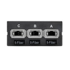 Tripp Lite N482-3M8-LC12 40/100Gb Breakout Cassette, 40Gb to 4 x 10Gb, 100Gb to 4 x 25Gb (x3) 8-Fiber OM4 MTP/MPO (Male with Pins) to (x12) LC Duplex, Type-B Polarity