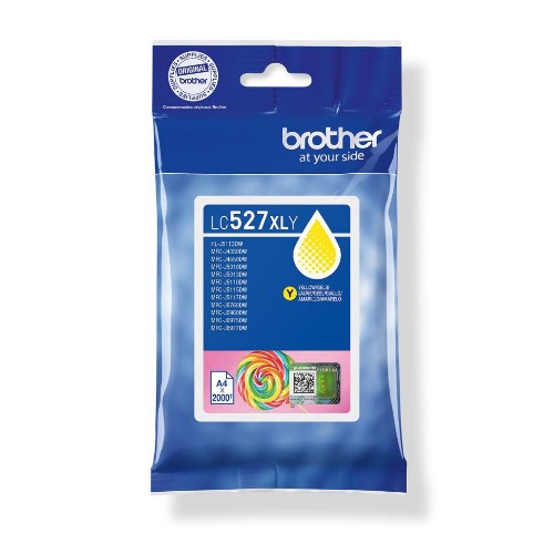 Brother LC-527XLY Ink cartridge yellow high-capacity, 2K pages ISO/IEC 19752 for Brother MFC-J 4350/6560/6975