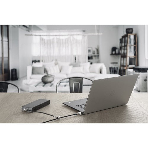 Kensington Slim N17 2.0 Keyed Dual Head Laptop Lock for Wedge-Shaped Slots - Like Keyed