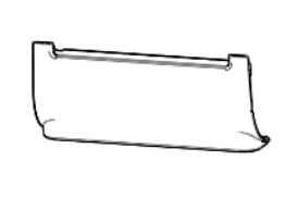 Zebra P1080383-019 printer/scanner spare part Bezel 1 pc(s)