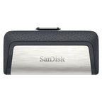 SanDisk 173338 USB flash drive 64 GB USB Type-A / USB Type-C Black, Silver