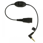 Jabra 8800-00-99 cable gender changer QD 3.5 mm Black