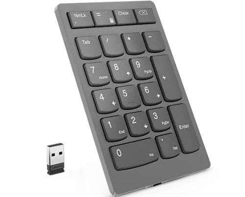 Lenovo 4Y41C33791 numeric keypad Universal RF Wireless Grey