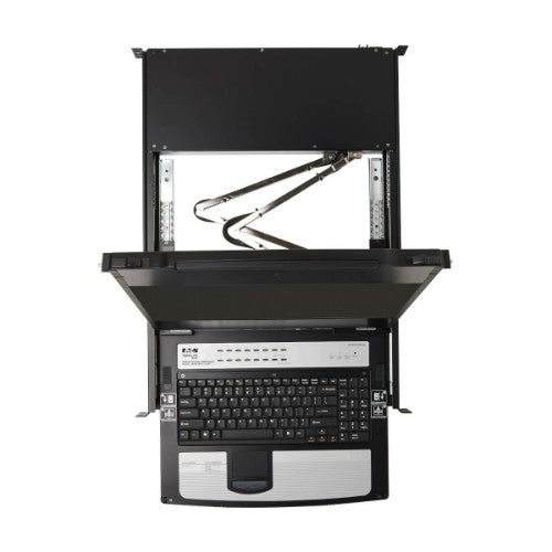 Tripp Lite B030-DP16-17DIP NetDirector 16-Port DisplayPort KVM Switch Console with 17 in. LCD, IP Remote Access, Dual Rail, 1U Rack-Mount