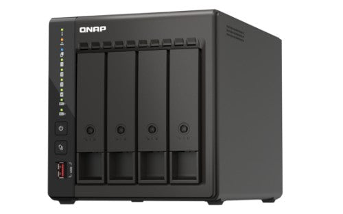 QNAP QVP-41C NAS/storage server Tower Intel® Celeron® J6412 8 GB DDR4 0 TB Black