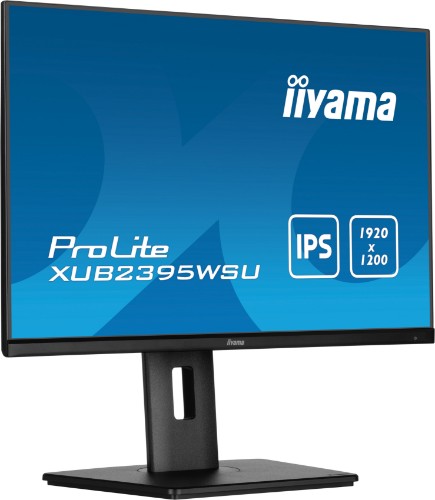 iiyama ProLite 22.5” 1920 x 1200 monitor featuring IPS panel technology and a height adjustable stand
