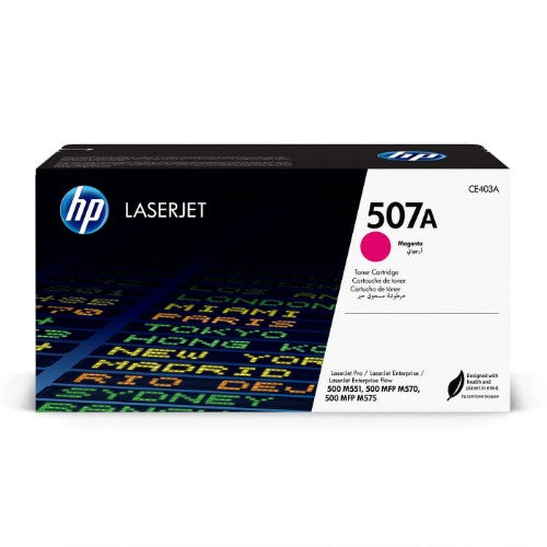 HP CE403A/507A Toner cartridge magenta, 6K pages ISO/IEC 19798 for HP LaserJet EP 500