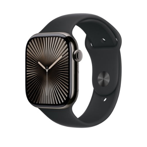 Apple MXM53ZM/A smart wearable accessory Band Black Fluoroelastomer
