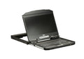 ATEN 1U Short Depth USB VGA Single Rail LCD