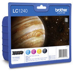 Brother LC-1240VALBP Ink cartridge multi pack Bk,C,M,Y, 4x600 pages ISO/IEC 24711 Pack=4 for Brother DCP-J 525/MFC-J 6510
